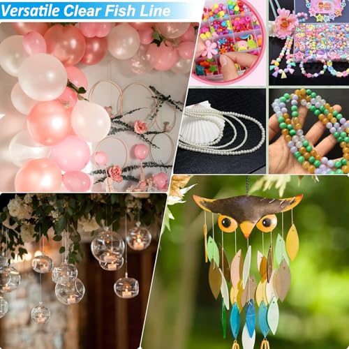 Clear Fishing Wire (0.45mm/820ft/24lb)