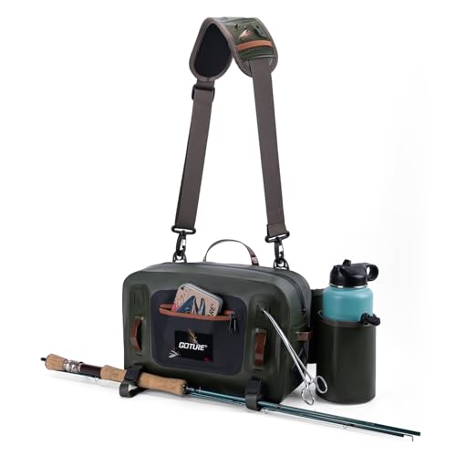 Waterproof Fishing Waist Pack (B3:10L Waterproof Tackle Bag)