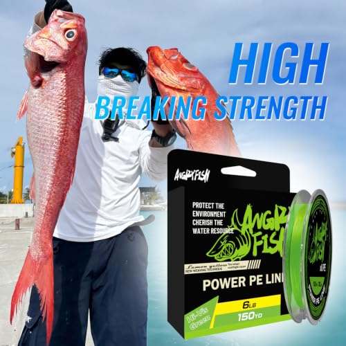 8 Strand Braided Fishing Line (Hi Vis Green / 20LB(300Yds))