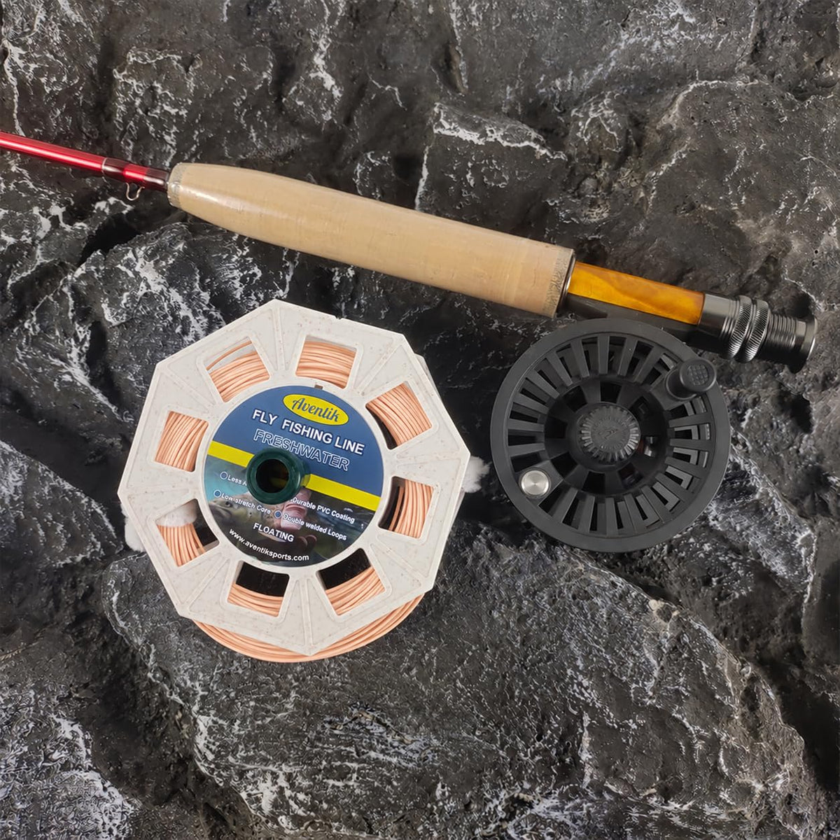 ProWeight WF Floating Fly Line with Welded Loops (Peach / 6F)