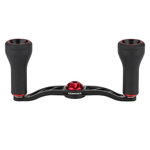 Power Handle Compatible for Shimano Tranx Daiwa Zillion Abu Garcia 13 Fishing Baitcasting Reel Replacement Crank with TPE Knob