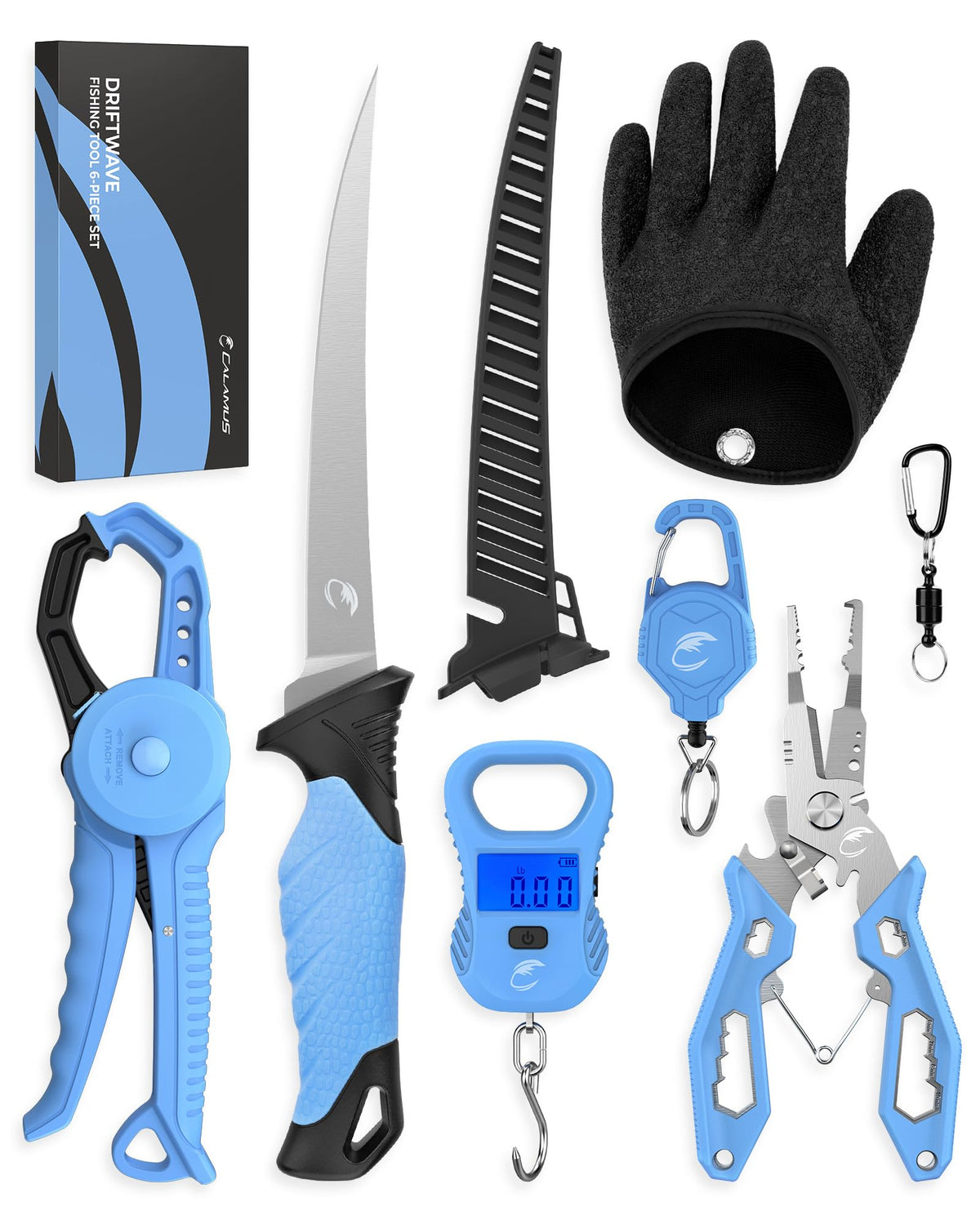 DriftWave 6pc Fishing Tool Kit (B:6pc Fishing Tool Kit)