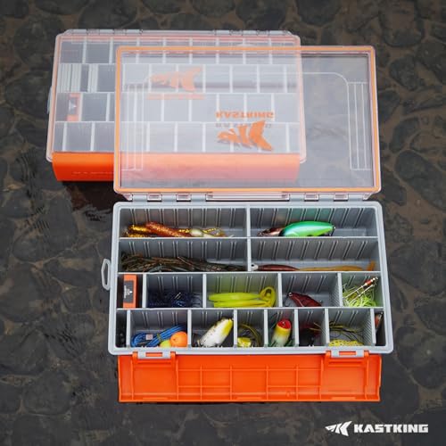 HyperSeal Waterproof Tackle Box (3700 Deep (2 Packs with compartment))
