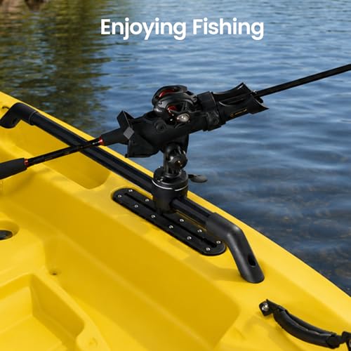 Hobie H Rail Fishing Rod Holder for Boat and Kayak (Fishing Rod Holder Set-2pack)