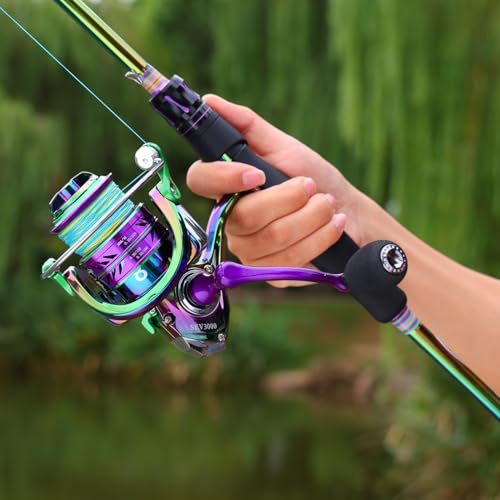 Spinning Fishing Reel Rod Combo (Spinning Combo with OXZ1000 / 1.8/5'10'')