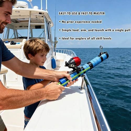 Fishing Catapult Rod Spincast Reel (Standard)