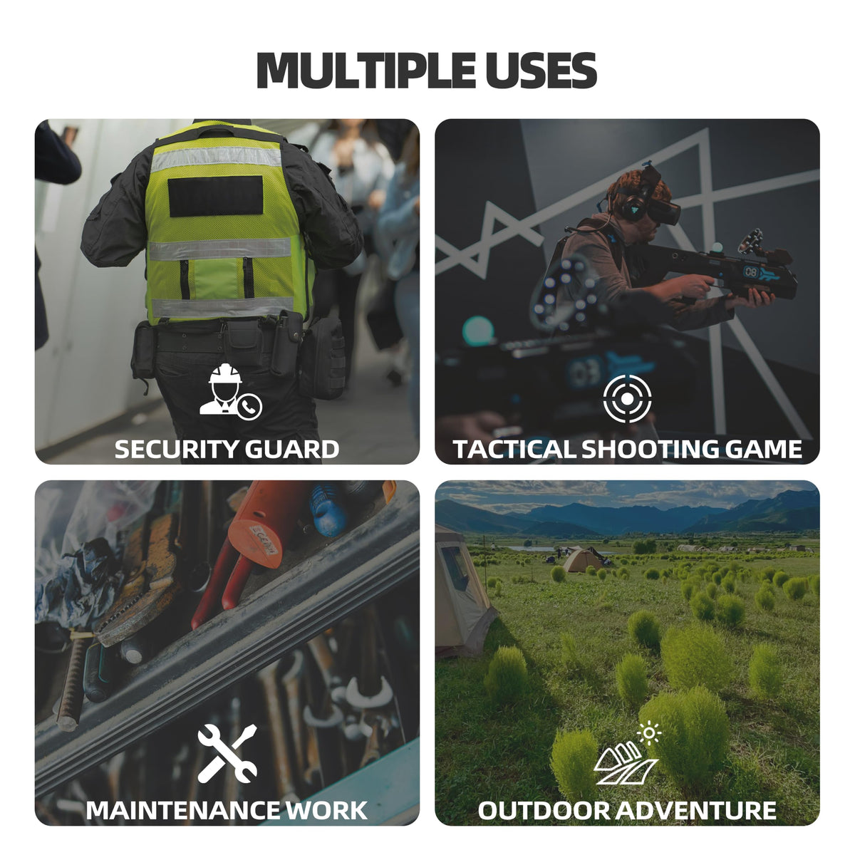Tactical Utility Belt (Style 5 Digital Camouflage)