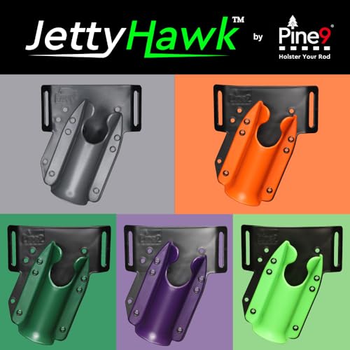 JettyHawk Fishing Rod Hip Holster (Purple)