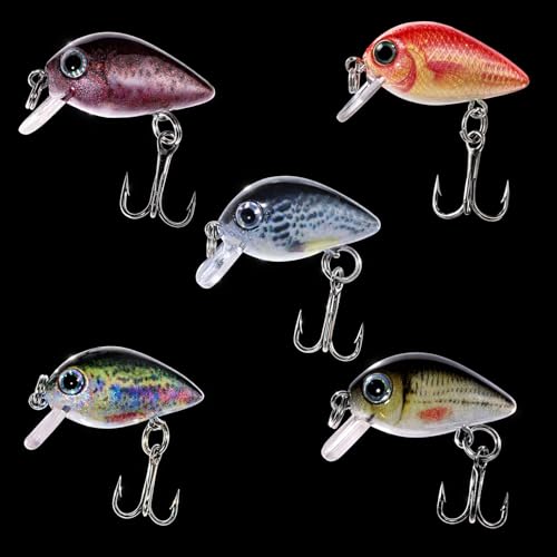 Crankbait Fishing Lures (E2(1.1in 0.07oz))