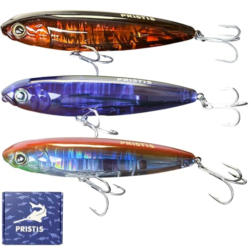 3 pcs Topwater Fishing Plopper Lures