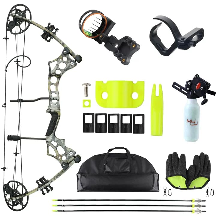 30 65lbs Bow Fishing Bow、Fishing Bow and Arrow with Reel、Bow Fishing