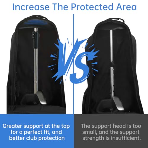 Adjustable Golf Bag Support Pole 31" (Blue)