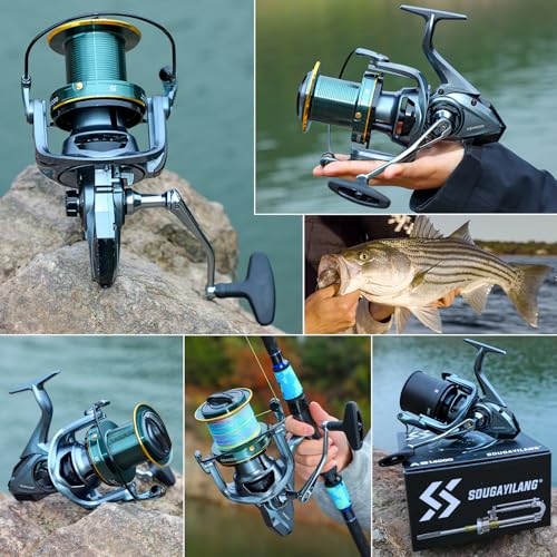 Surf Fishing Reel Ultra Smooth Powerful Spinning Reels (AS 14000)
