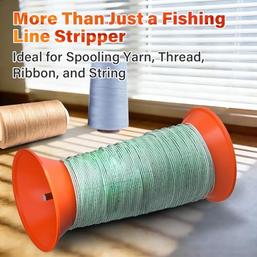 Power Drill Fishing Line Stripper & Spooler Tool
