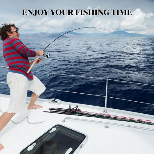 Fishing Rod Sleeves Rod Socks with Lanyard
