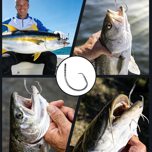 Circle Hooks with Line Groove