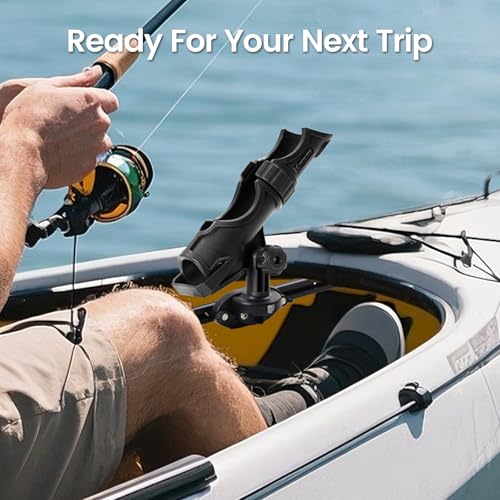 Side Track Fishing Rod Holder Mount
