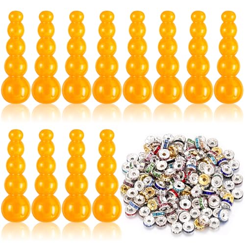 160 Pcs Fishing Beads 12 Pcs Stacked Fishing Beads