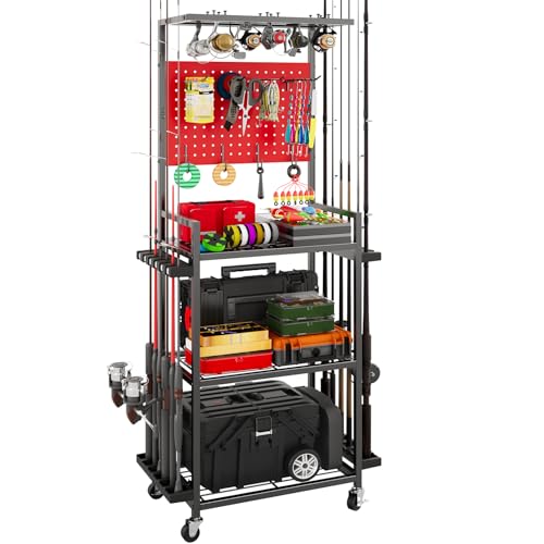 Fishing Rod Holders for Garage