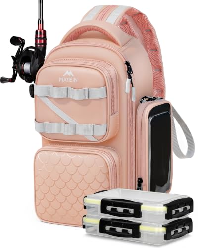 Fishing Sling Bag with Phone Pouch