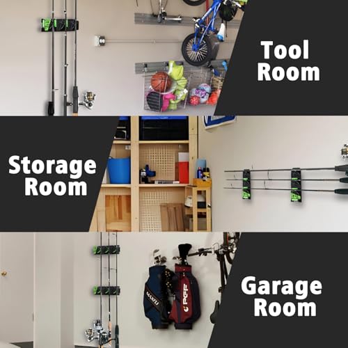Fishing Rod Holder Wall Mount