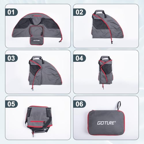 Waterproof Fly Fishing Sling Pack (C1:13L Green Waterproof Bag & Wader Bag)