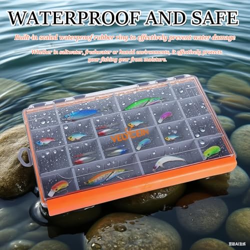Fishing Tackle Box (Orange)