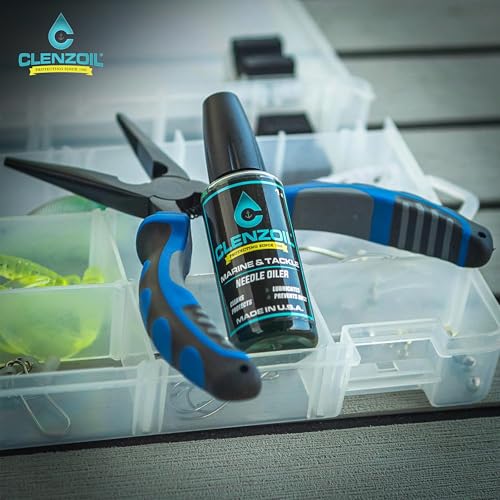 Marine & Tackle Fishing Gear Oil Lubricant (1 oz Needle Oiler)