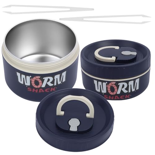 2Pcs Live Bait Storage (Blue)