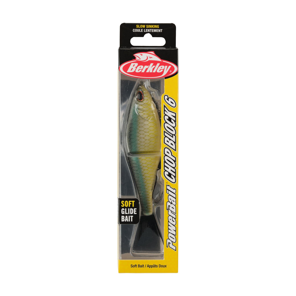 PowerBait Chop Block Fishing Soft Bait (Honeypot / 6 in - 1 oz)