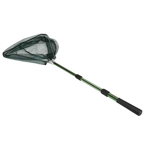 Fishing Landing Net with Telescoping Pole (B: Strong Aluminum Handle, 45" Full)