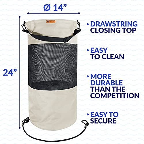 Boat Trash Bag (Beige)