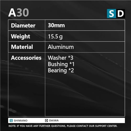 A30 Handle Knob (Black Grey)