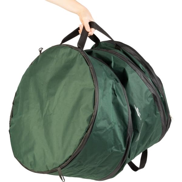 Outdoor Trash Can 2 (Green / 46-Gallon)