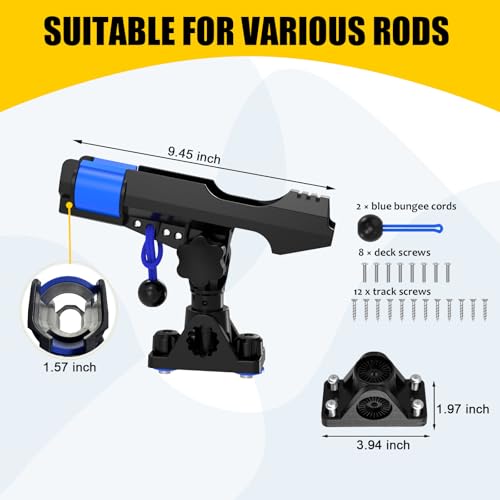 2 Pack Kayak Fishing Rod Holder