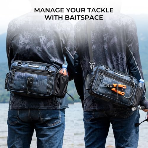 BaitSpace Waist Bag (Blue Camo)