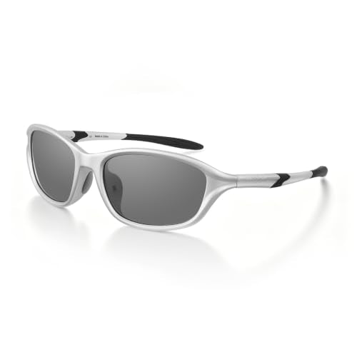 Cat Eye Polarized Wrap Around Sports Sunglasses for Men Women