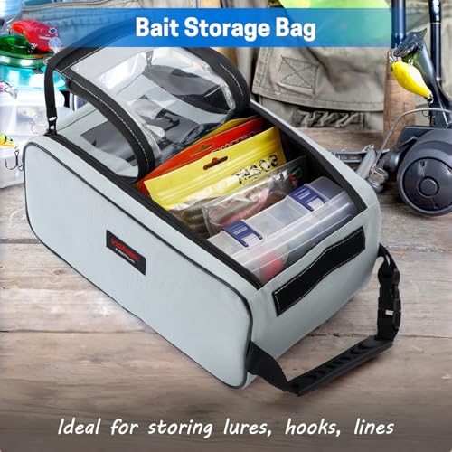 Fishing Tackle Bag (Gray)