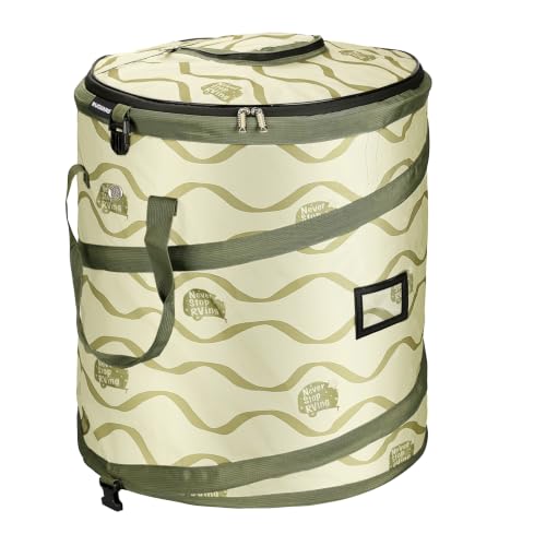 Pop Up Trash Bin with Removable Divider