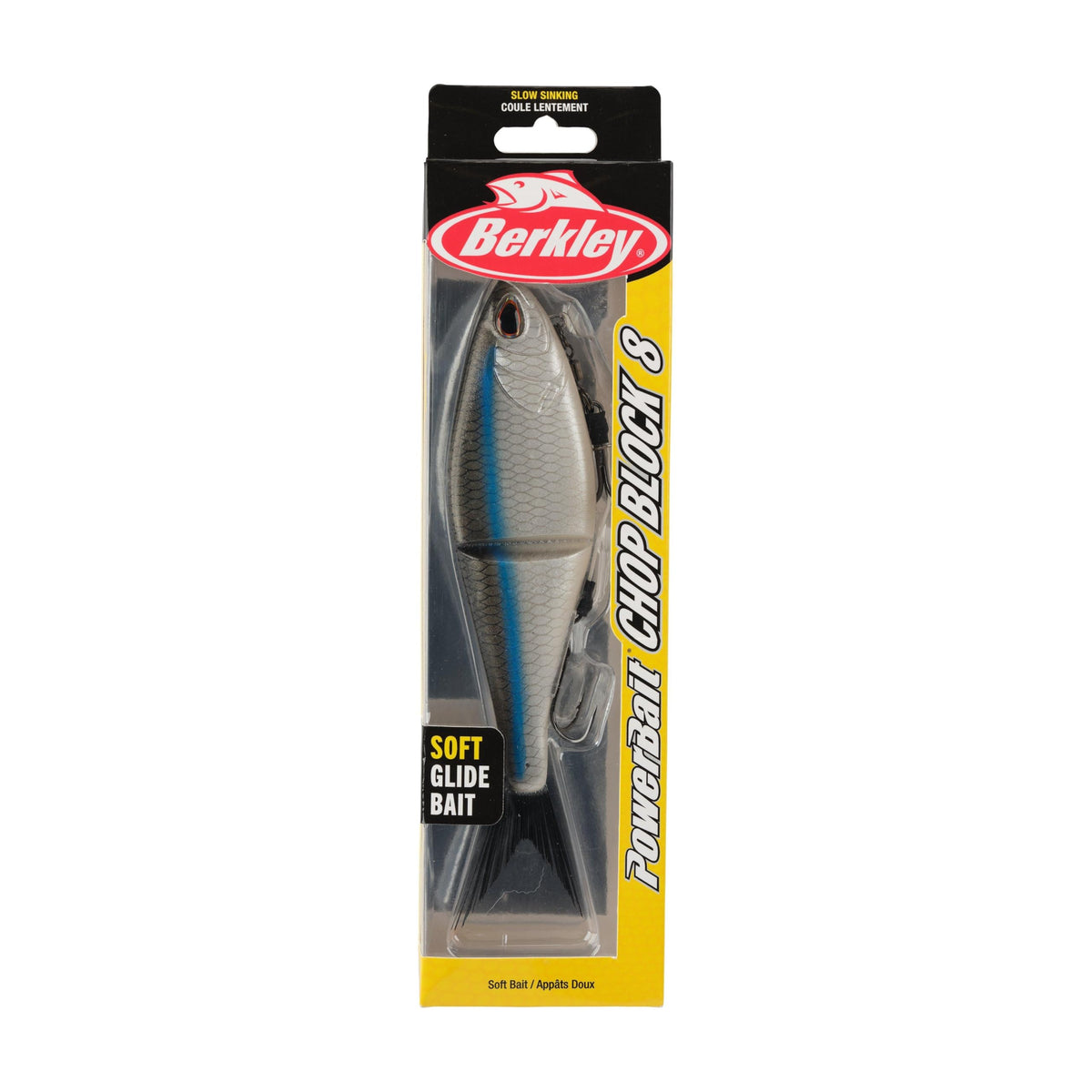 PowerBait Chop Block Fishing Soft Bait (Hitch / 8 in - 2.2 oz)