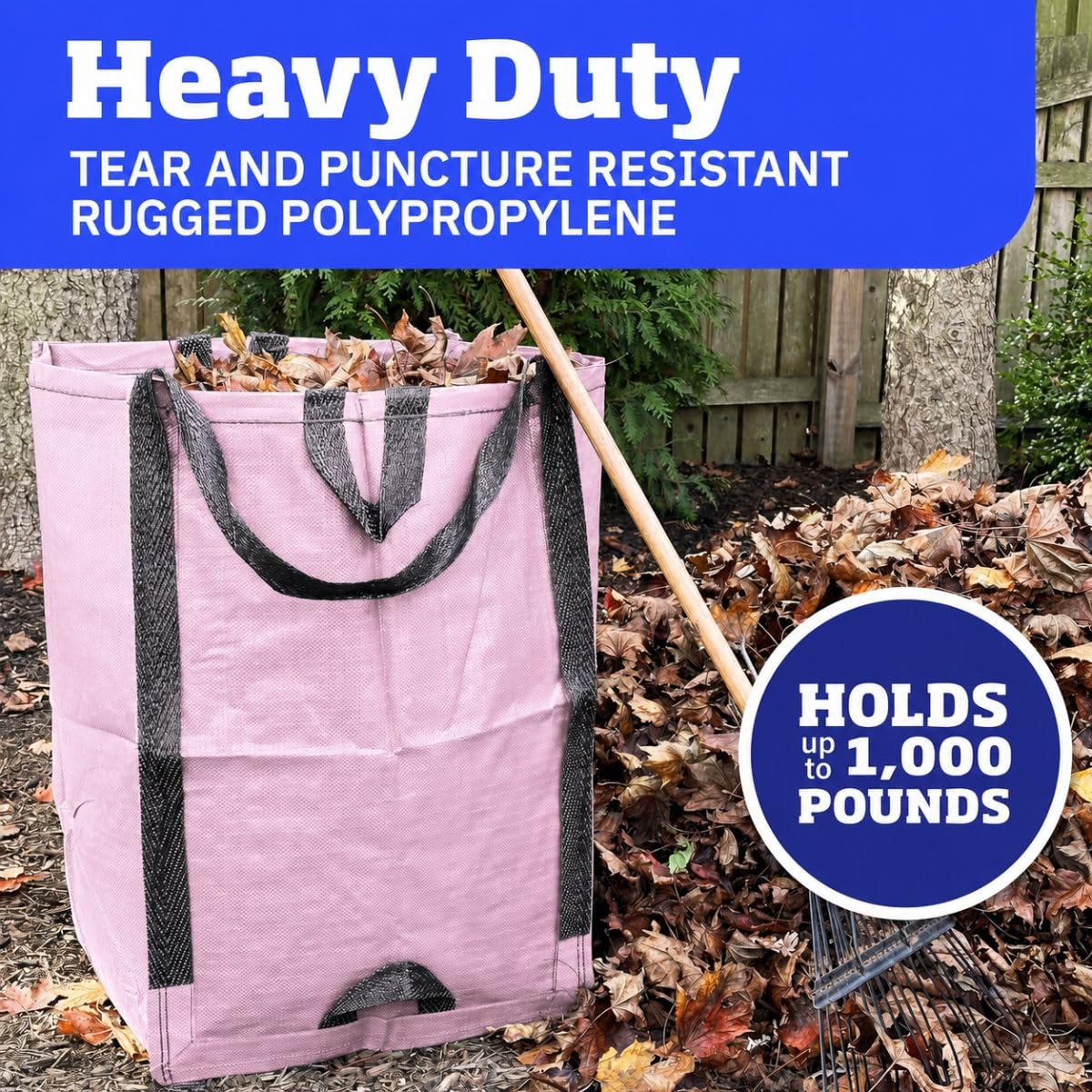 Heavy Duty Home and Yard Bags 48 (Lilac)