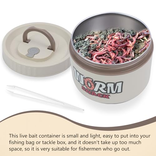 Fishing Bait Container (White)