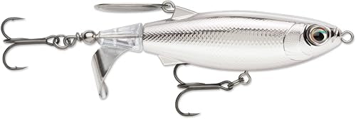 ClapTail 110 Topwater Lure (Pure Chrome)