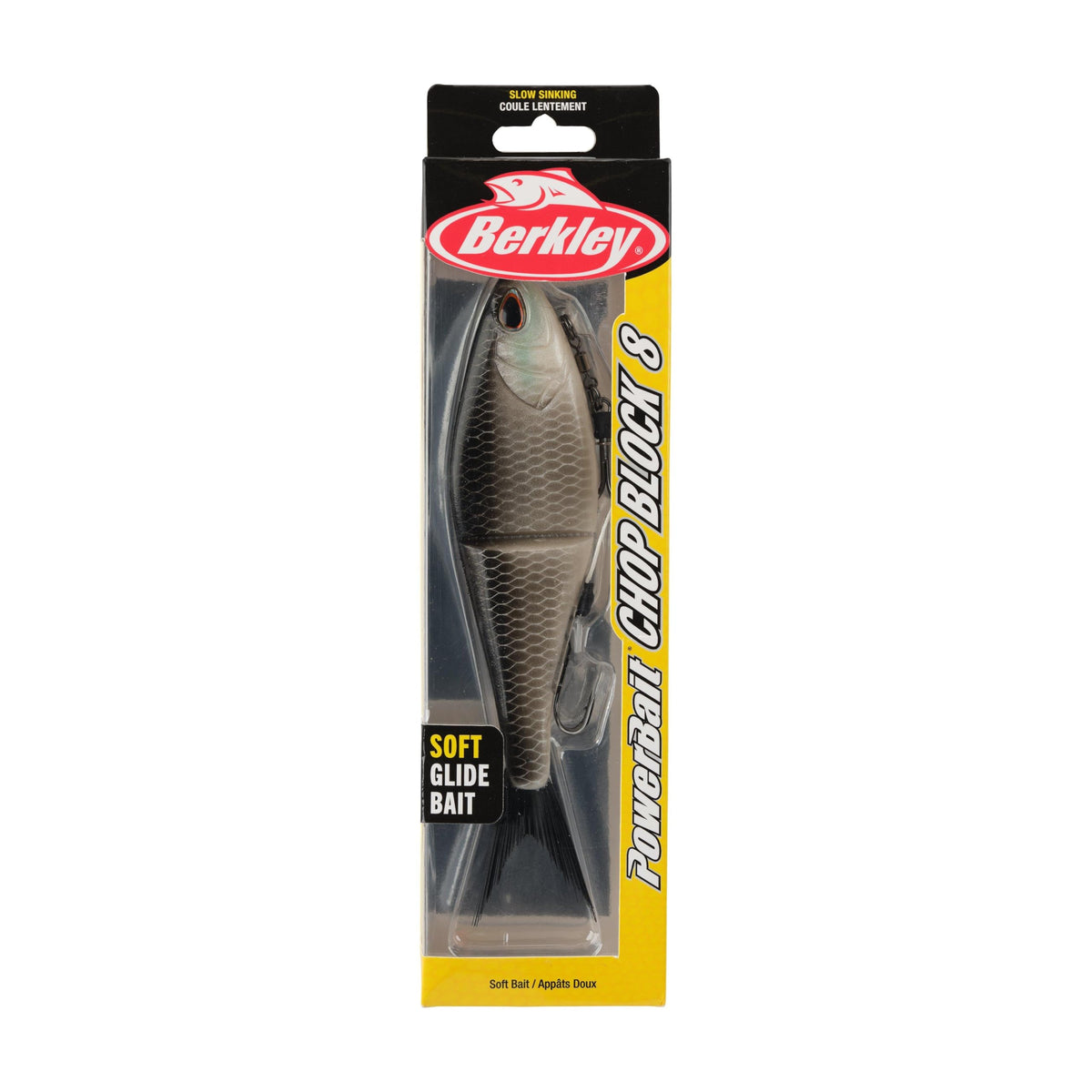 PowerBait Chop Block Fishing Soft Bait (Shad / 8 in - 2.2 oz)