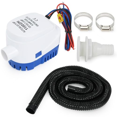 1100GPH 12V Boat Bilge Pumping Kit