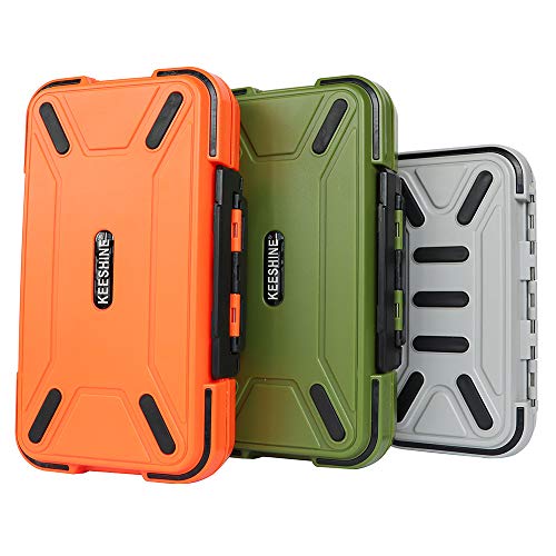 SMALL Fishing Tackle Box (Orange (Size: 7.8" L X 4.2" W X 1.8" H))