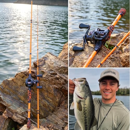 Baitcasting Combo (6'10''-Right Handle-Medium)