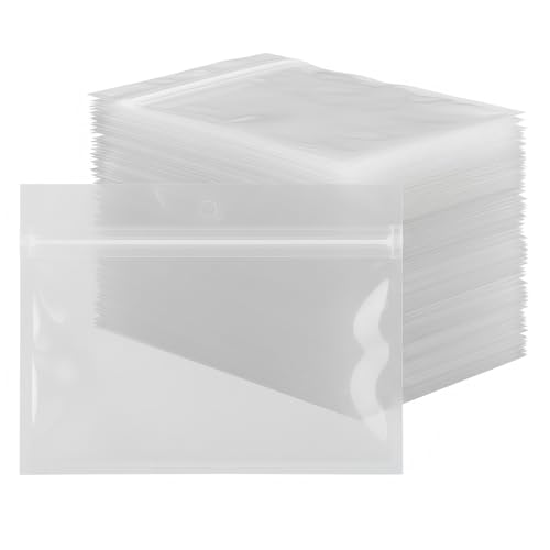 100 Pack Soft Plastic Baits Bags 6.7"x5.5" (6.7" x 5.5")
