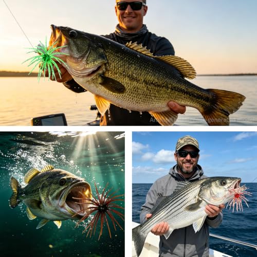 Bass Fishing Lures (A-24PCS mix 2.36in)