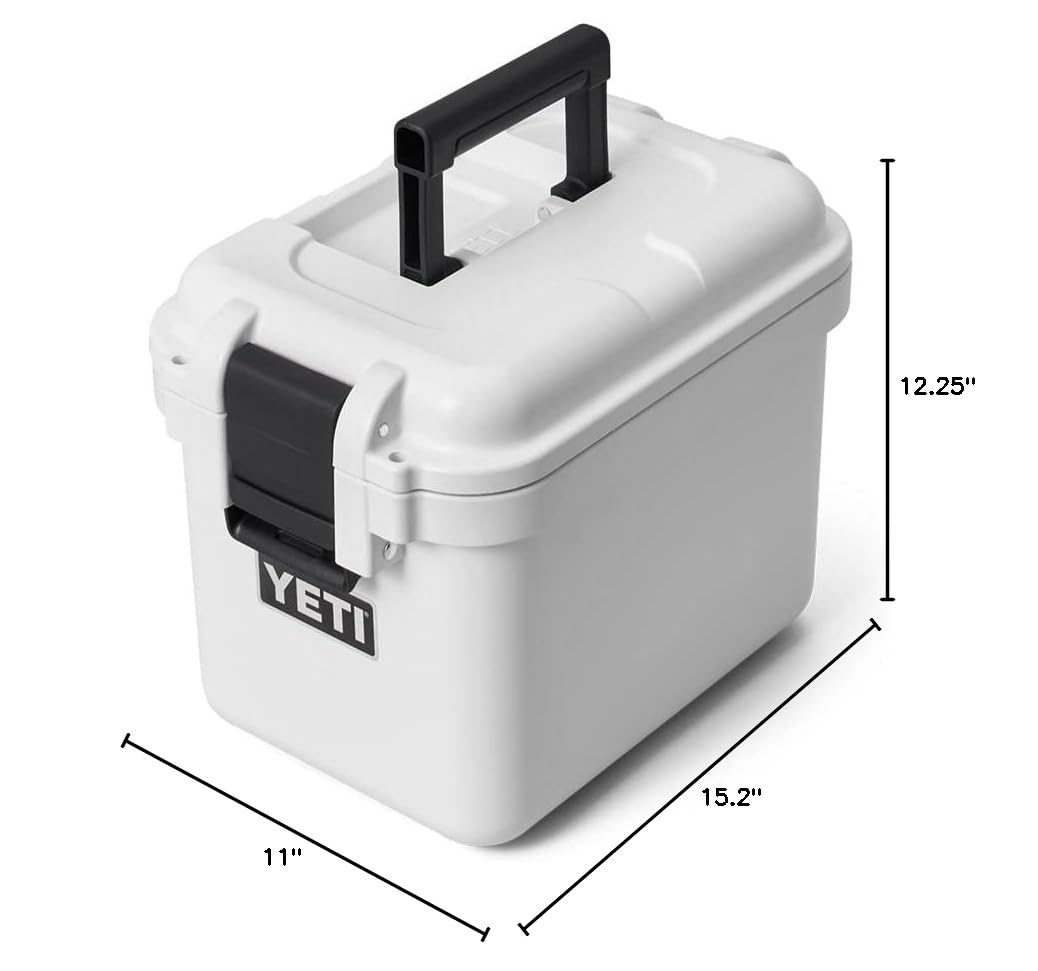 LoadOut 15 GoBox Divided Waterproof Cargo Case (White / GoBox 15)